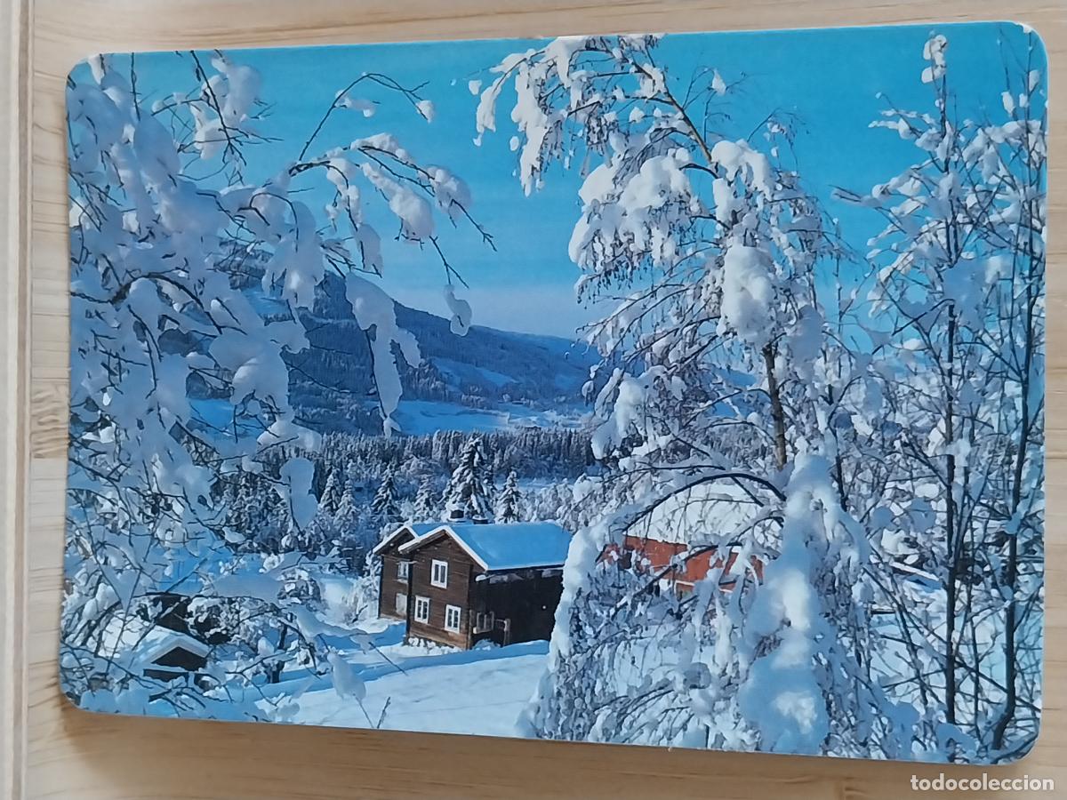Coleccionismo Calendarios: NEVADA PAISAJE CALENDARIO A&Ntilde;O 1987 * PUBLI BOTIQUE PAN MILA MADRID REF MP 70