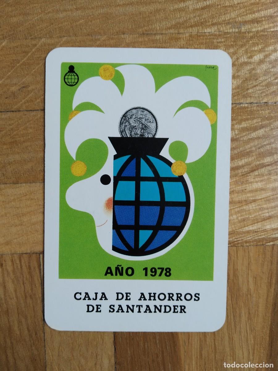 Coleccionismo Calendarios: CALENDARIO FOURNIER CAJA DE AHORROS DE SANTANDER A&Ntilde;O 1978 VER FOTOS
