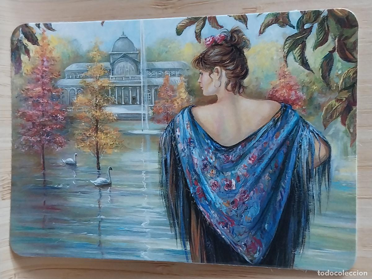 Coleccionismo Calendarios: ILUSTRACION MUJER MANTON CALENDARIO A&Ntilde;O 1995 * PUBLI CAMARA ESPEJOS REF MC 102