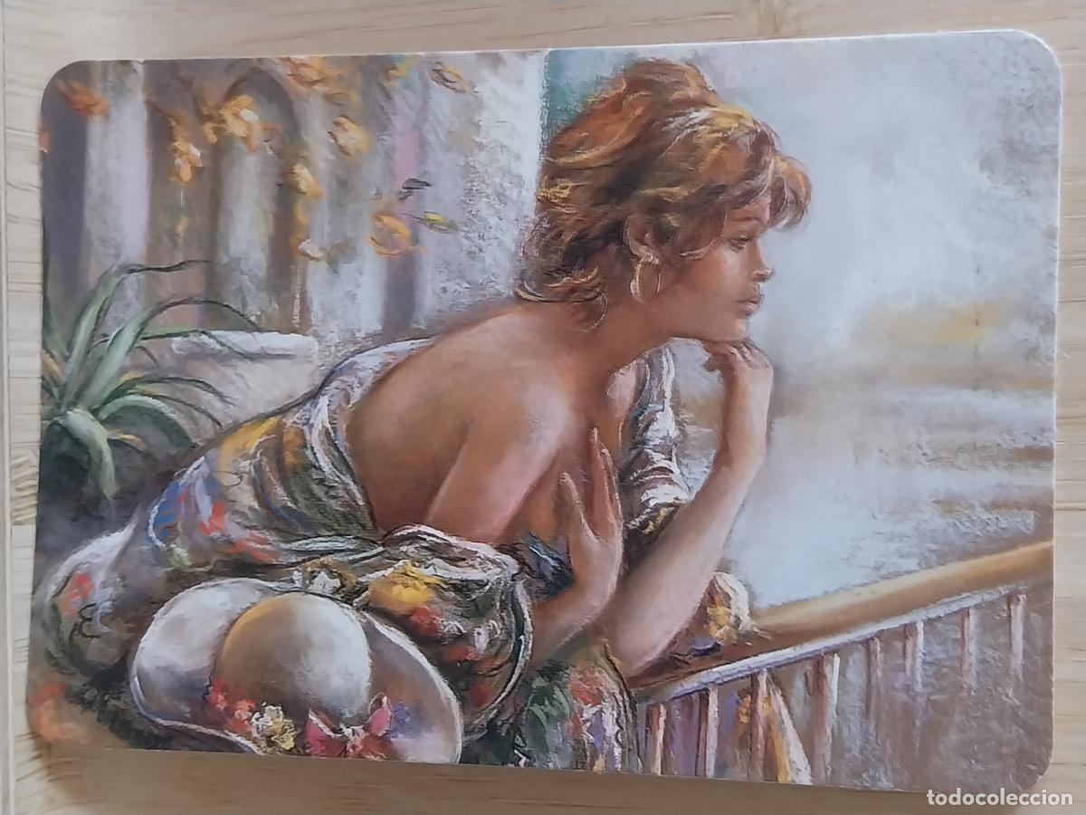 Coleccionismo Calendarios: ILUSTRACION MUJER MUJER CALENDARIO A&Ntilde;O 1995 * PUBLI BAR PISCINA PARLA REF MC 153
