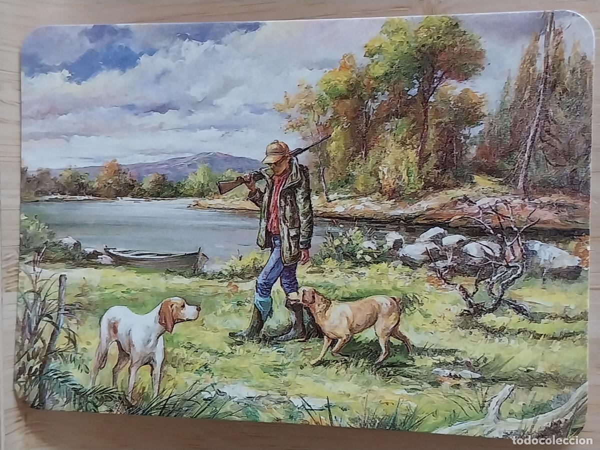 Coleccionismo Calendarios: ILUSTRACION CAZA CALENDARIO A&Ntilde;O 1996 * PUBLI TAPICERO FERNANDO GARCIA MORATALAZ REF MC 111