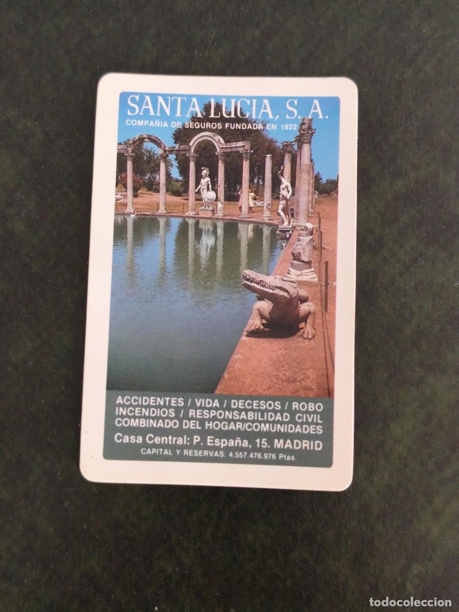 Coleccionismo Calendarios: 3217 Calendario Fournier Santa Luc&iacute;a 1984