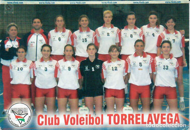 Coleccionismo Calendarios: CALENDARIO DE PUBLICIDAD - A&Ntilde;O 2004 - CLUB VOLEIBOL TORRELAVEGA