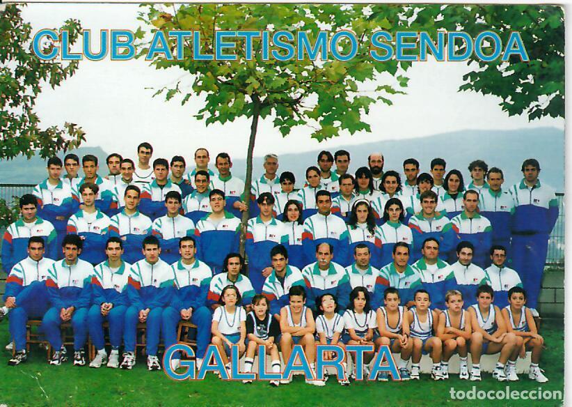 Coleccionismo Calendarios: CALENDARIO DE PUBLICIDAD - A&Ntilde;O 1999 - CLUB ATLETISMO SENDOA - GALLARTA