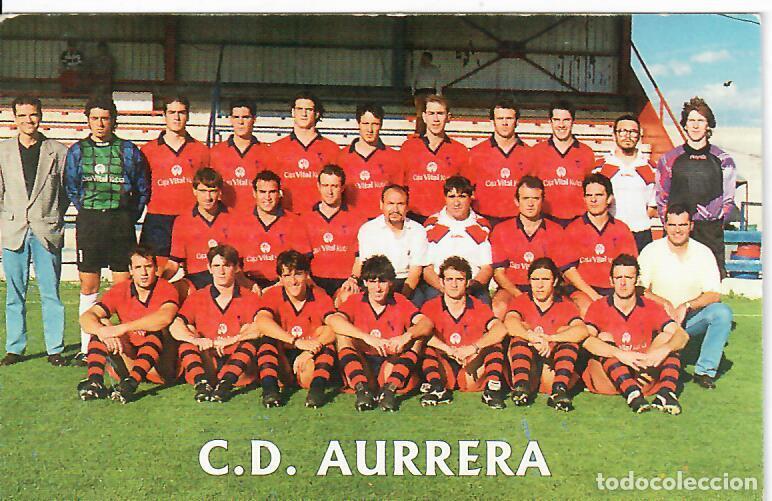 Coleccionismo Calendarios: CALENDARIO DE PUBLICIDAD F&Uacute;TBOL - A&Ntilde;O 1996 - C.D. AURRERA
