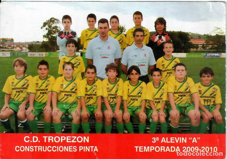Coleccionismo Calendarios: CALENDARIO DE PUBLICIDAD F&Uacute;TBOL - A&Ntilde;O 2010 - C.D. TROPEZ&Oacute;N