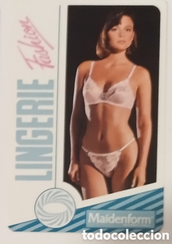 Coleccionismo Calendarios: Calend&aacute;rio de Bolso Maidenform 1988 - Lingerie Fashion - Vintage