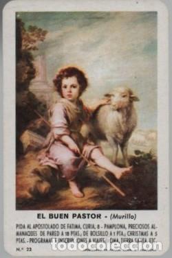 Coleccionismo Calendarios: CALENDARIO FOURNIER BUEN PASTOR MURILLO A&Ntilde;O 1972 CAL-11042