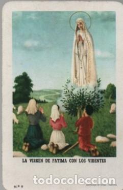 Coleccionismo Calendarios: CALENDARIO FOURNIER VIRGEN FATIMA VIDENTE A&Ntilde;O 1963 CAL-11048