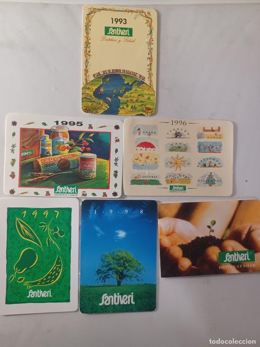 Colecionismo Calend&aacute;rios: Lote santiveri (1993,1995,1996,1997,1998,1999,)
