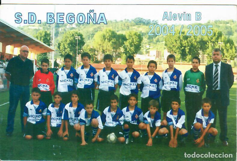 Coleccionismo Calendarios: CALENDARIO DE PUBLICIDAD F&Uacute;TBOL - A&Ntilde;O 2005 - S.D. BEGO&Ntilde;A ALEV&Iacute;N B