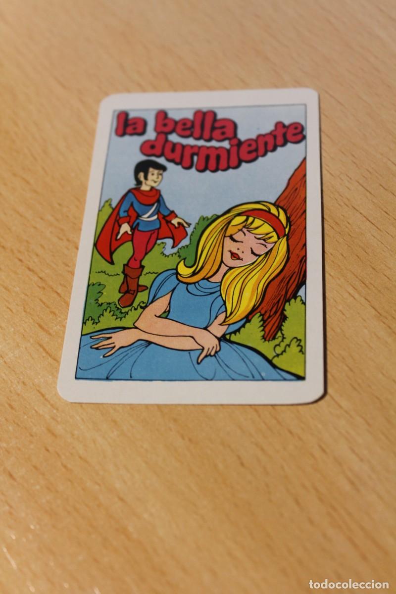 Colecionismo Calend&aacute;rios: CALENDARIO DE BOLSILLO DE NAIPES COMAS. A&Ntilde;O 1978. CUENTOS. LA BELLA DURMIENTE.