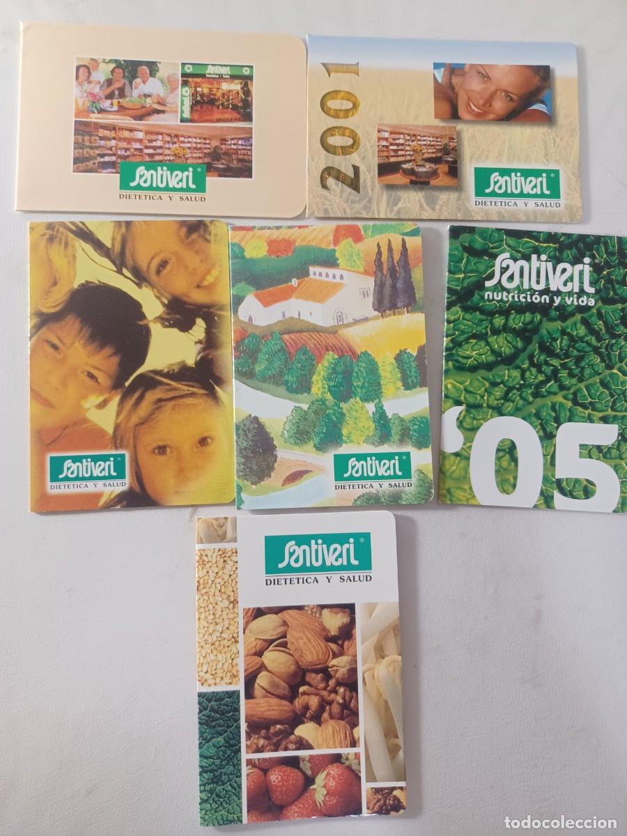 Colecionismo Calend&aacute;rios: Lote del 2000 al 2005 santiveri