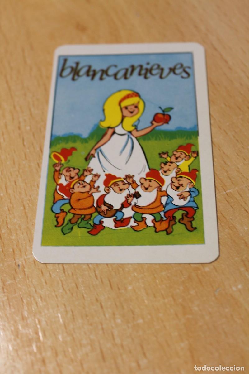 Colecionismo Calend&aacute;rios: CALENDARIO DE BOLSILLO DE NAIPES COMAS. A&Ntilde;O 1978. CUENTOS. BLANCANIEVES.