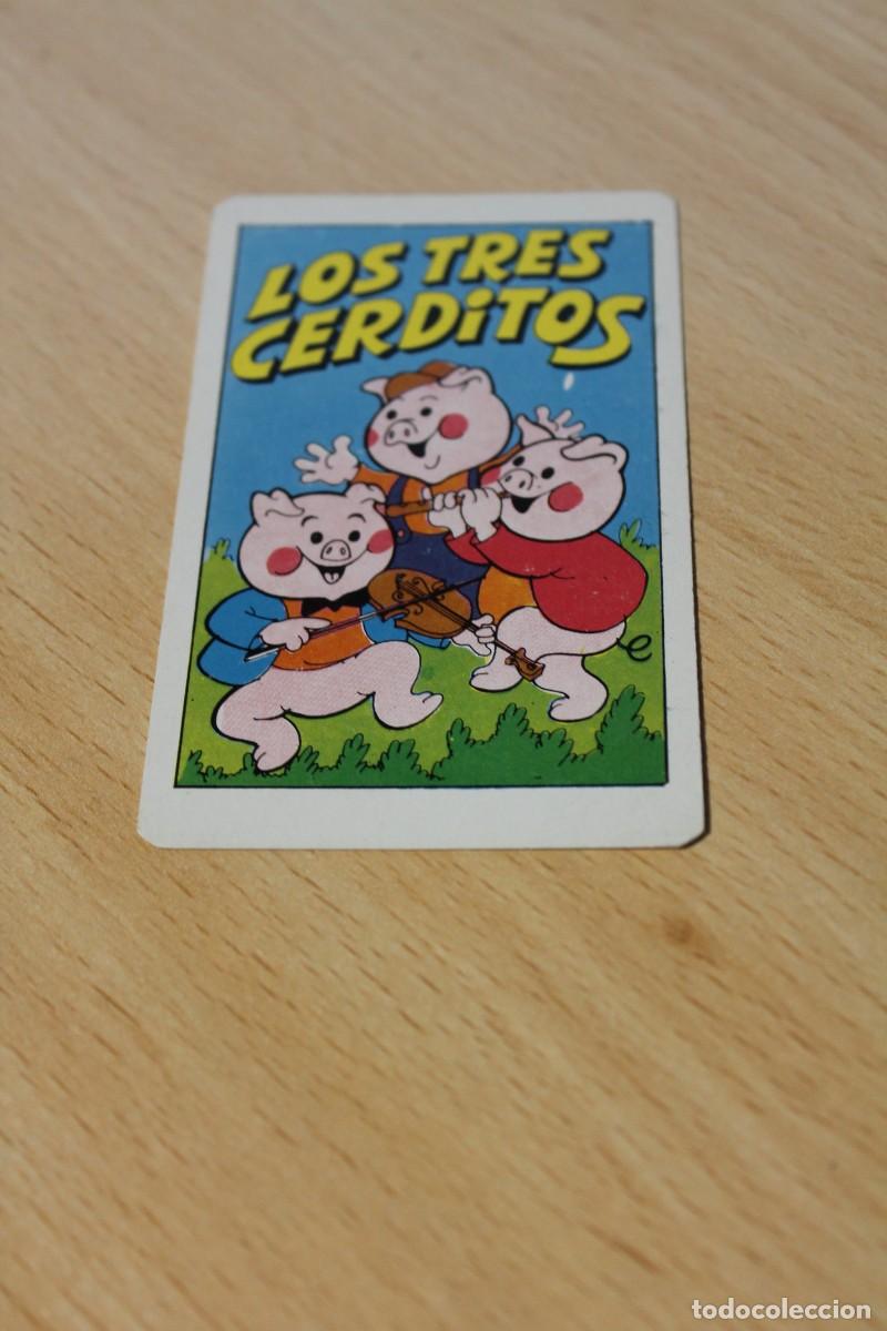 Colecionismo Calend&aacute;rios: CALENDARIO DE BOLSILLO DE NAIPES COMAS. A&Ntilde;O 1978. CUENTOS. LOS TRES CERDITOS.