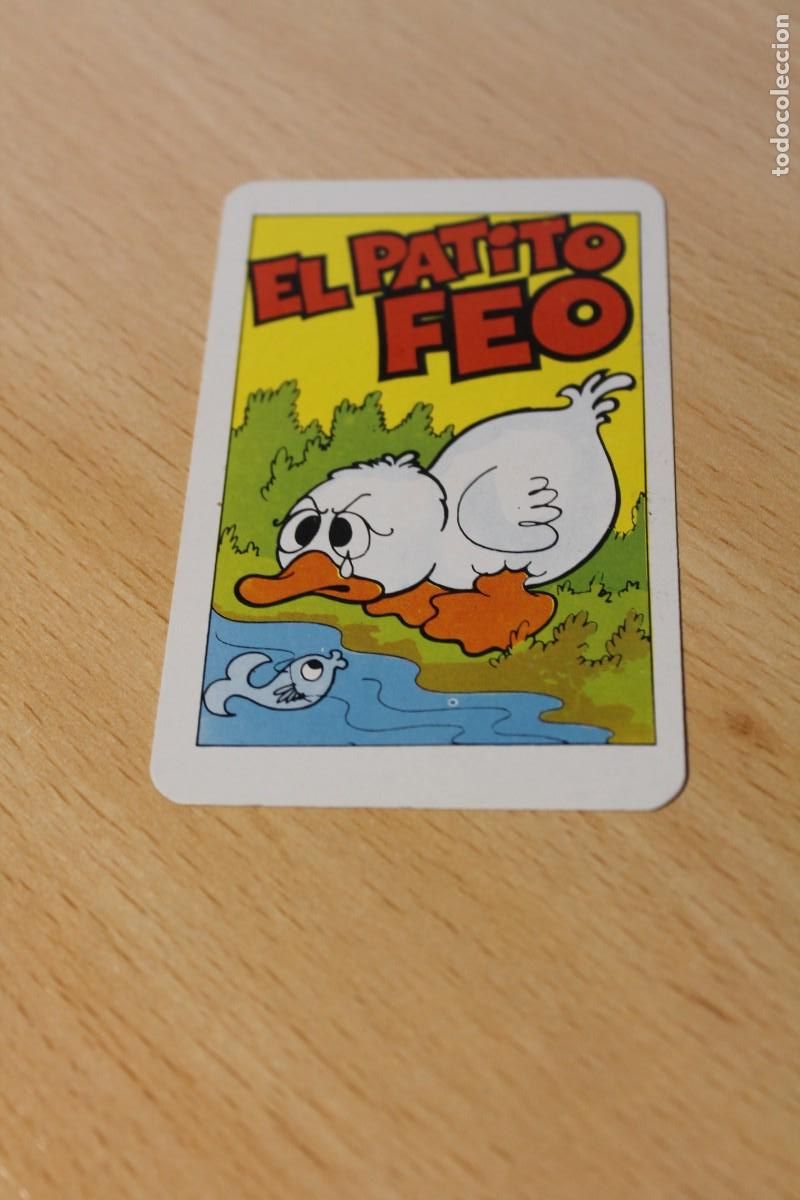 Coleccionismo Calendarios: CALENDARIO DE BOLSILLO DE NAIPES COMAS. A&Ntilde;O 1978. CUENTOS. EL PATITO FEO.