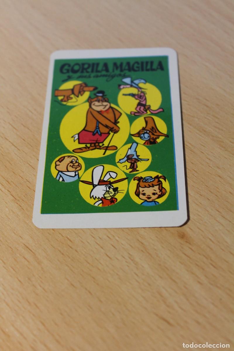 Colecionismo Calend&aacute;rios: CALENDARIO DE BOLSILLO DE NAIPES COMAS. A&Ntilde;O 1978. DIBUJOS ANIMADOS. GORILA MAGILLA Y SUS AMIGOS.