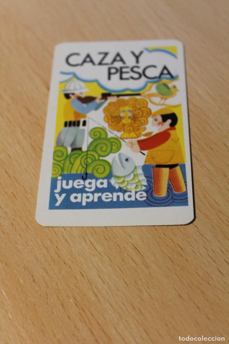 Coleccionismo Calendarios: CALENDARIO DE BOLSILLO DE NAIPES COMAS. A&Ntilde;O 1978. CAZA Y PESCA. JUEGA Y APRENDE.