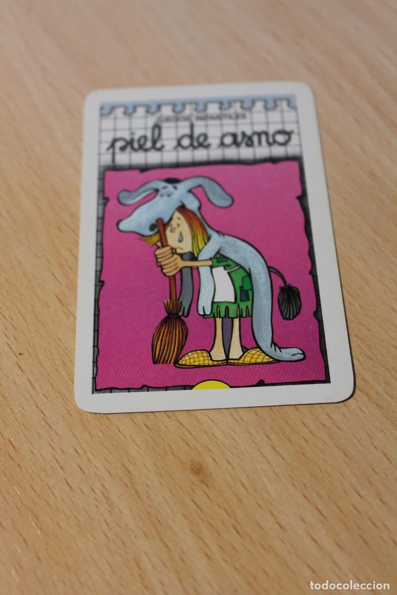 Colecionismo Calend&aacute;rios: CALENDARIO DE BOLSILLO DE NAIPES COMAS. A&Ntilde;O 1990. CUENTOS. PIEL DE ASNO. REGLA EN 3.