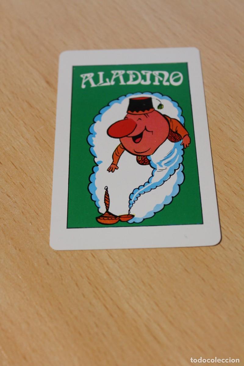 Collectionnisme Calendriers: CALENDARIO DE BOLSILLO DE NAIPES COMAS. A&Ntilde;O 1984. CUENTOS. ALADINO. Regla en 8.