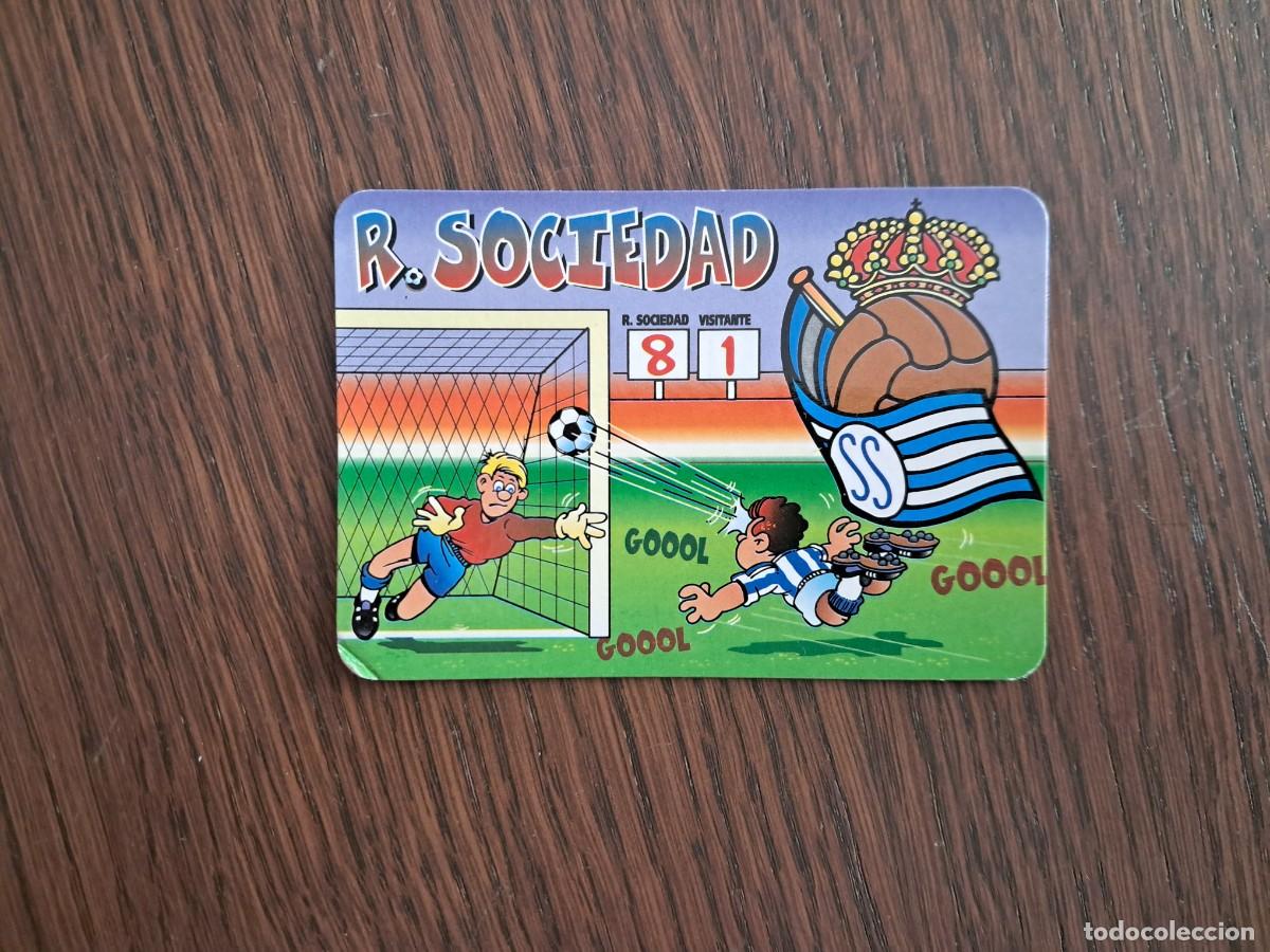 Coleccionismo Calendarios: calendario de futbol, Ref 2008. Real Sociedad, futbol, a&ntilde;o 2003.