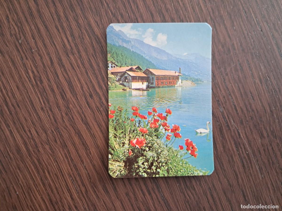 Coleccionismo Calendarios: calendario de serie B 182, paisaje de mar y monta&ntilde;a, a&ntilde;o 1975