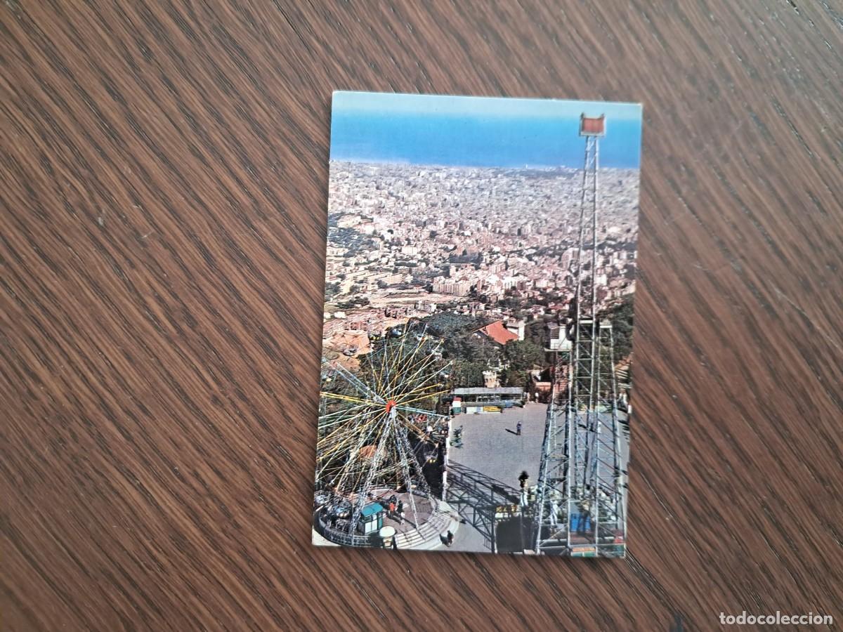 Coleccionismo Calendarios: calendario de serie DLB 23.387, parque atracciones Tibidabo, Barcelona, a&ntilde;o 1972.