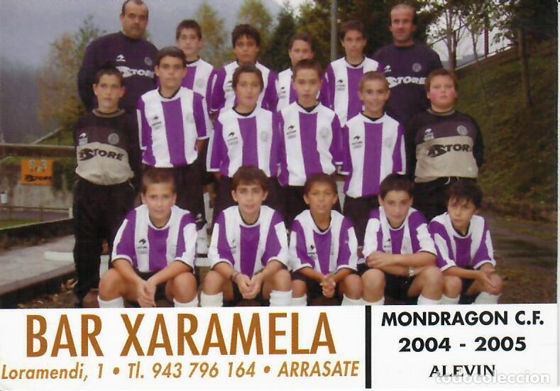 Coleccionismo Calendarios: CALENDARIO DE PUBLICIDAD F&Uacute;TBOL - A&Ntilde;O 2005 - MONDRAGON C.F. ALEV&Iacute;N