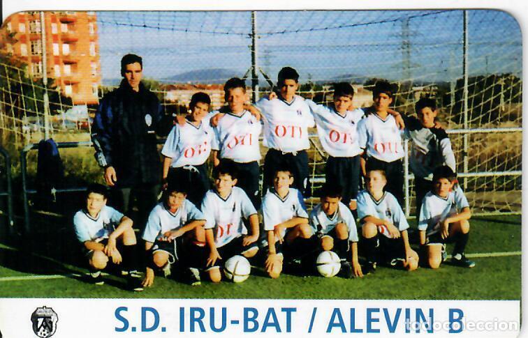 Coleccionismo Calendarios: CALENDARIO DE PUBLICIDAD F&Uacute;TBOL - A&Ntilde;O 2005 - S.D. IRU-BAT ALEV&Iacute;N B