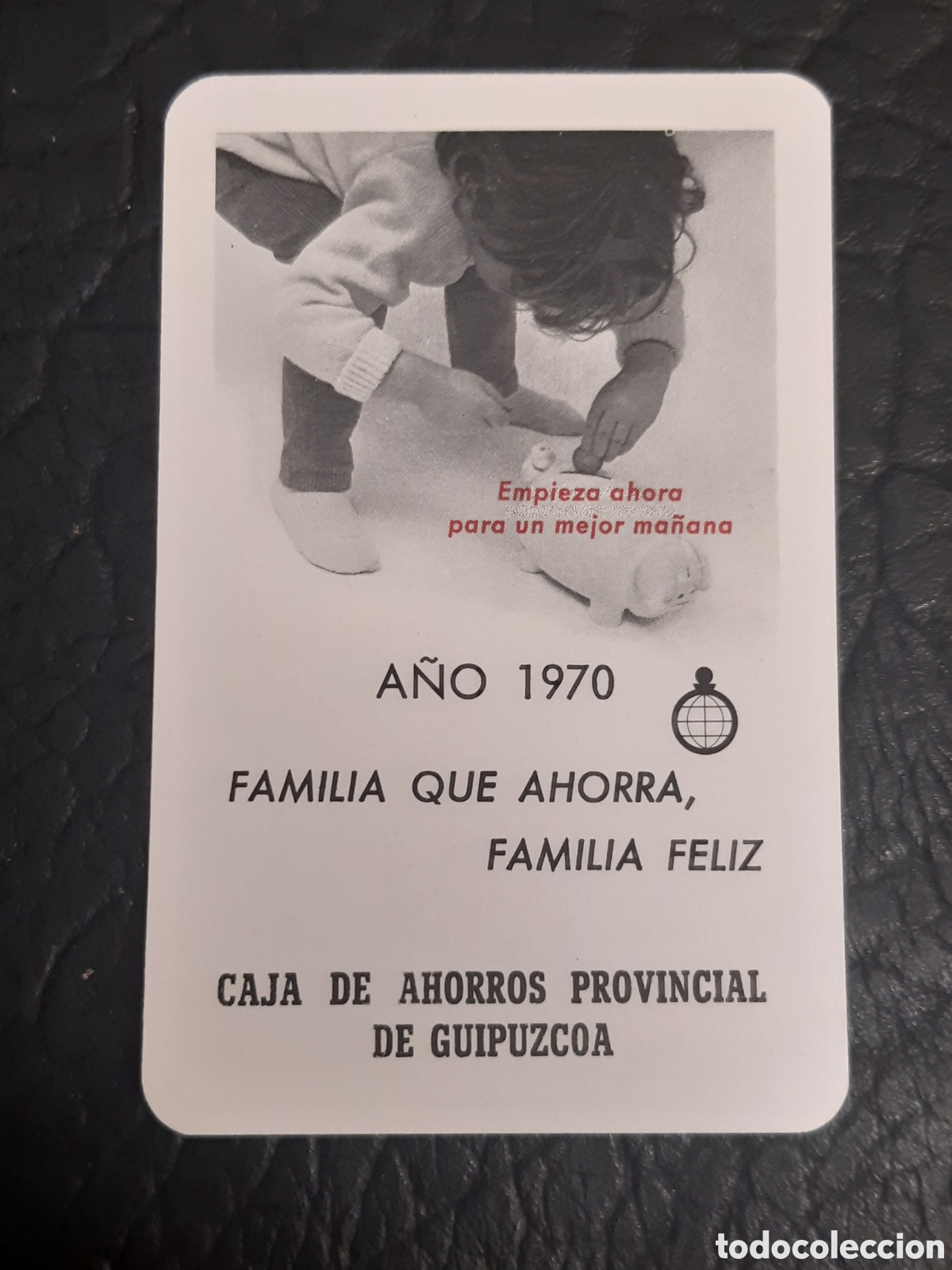 Coleccionismo Calendarios: Calendario fournier Caja Provincial de Guipuzcoa 1970