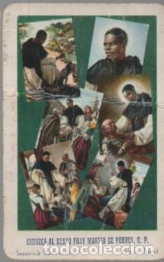 Coleccionismo Calendarios: CALENDARIO FOURNIER CONOZCA AL BEATO FRAY A&Ntilde;O 1962 CAL-11069