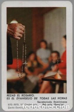 Coleccionismo Calendarios: CALENDARIO FOURNIER REZAD EL ROSARIO A&Ntilde;O 1970 CAL-11081