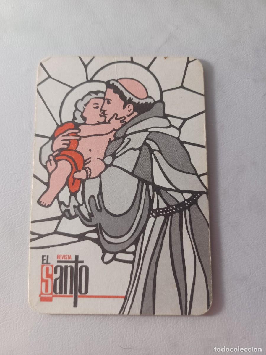 Collezionismo Calendari: Calendario revista el santo 1983