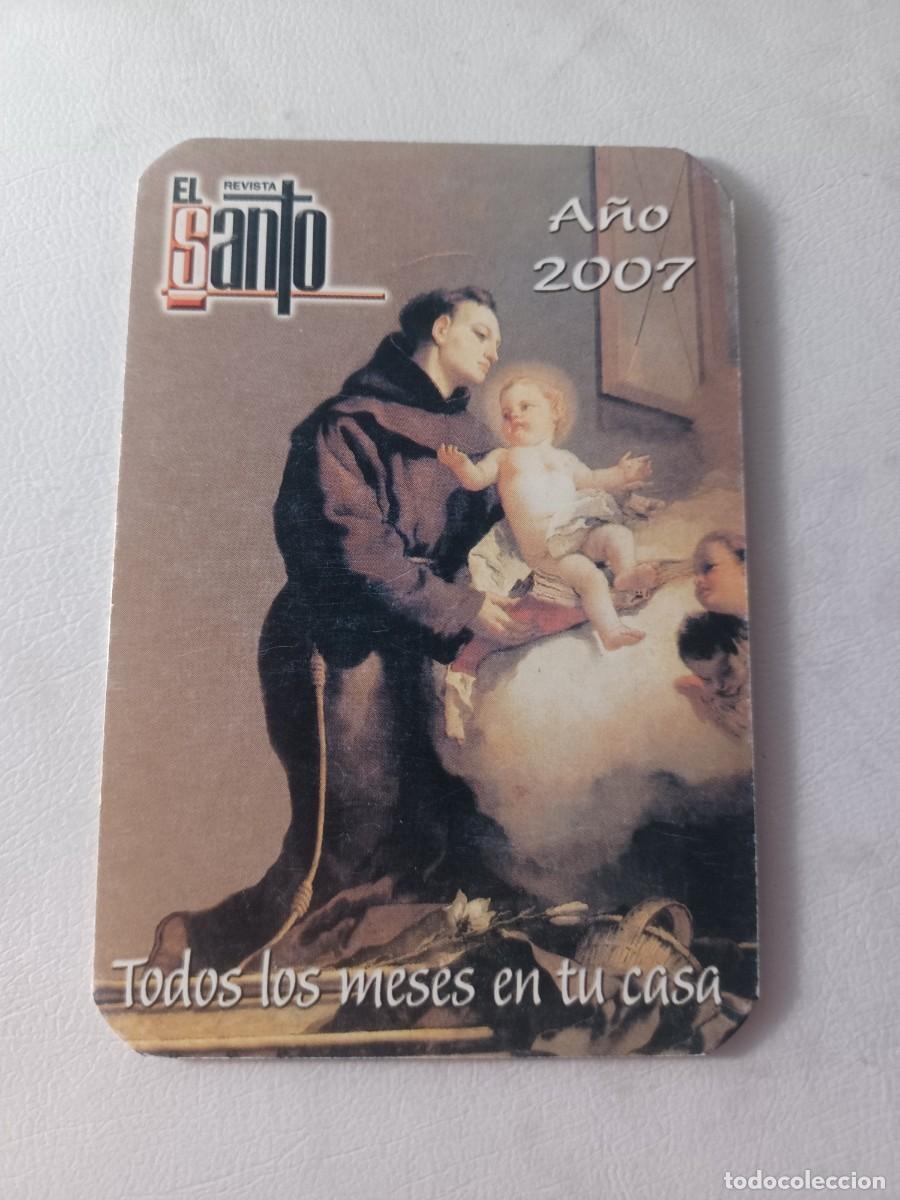 Colecionismo Calend&aacute;rios: Calendario revista el santo 2003