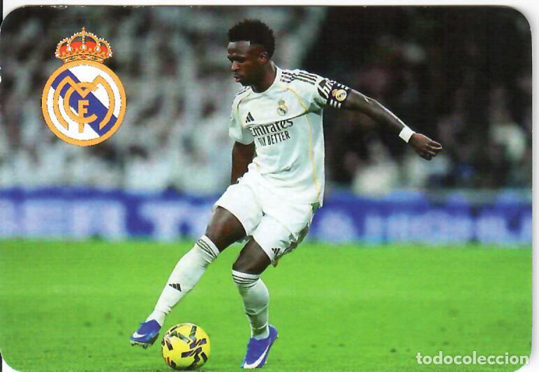 Coleccionismo Calendarios: CALENDARIO DE PUBLICIDAD F&Uacute;TBOL - A&Ntilde;O 2026 - REAL MADRID - VINICIUS