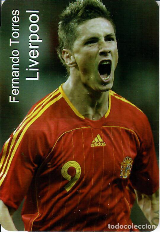 Coleccionismo Calendarios: CALENDARIO DE PUBLICIDAD F&Uacute;TBOL - A&Ntilde;O 2010 - FERNANDO TORRES - LIVERPOOL