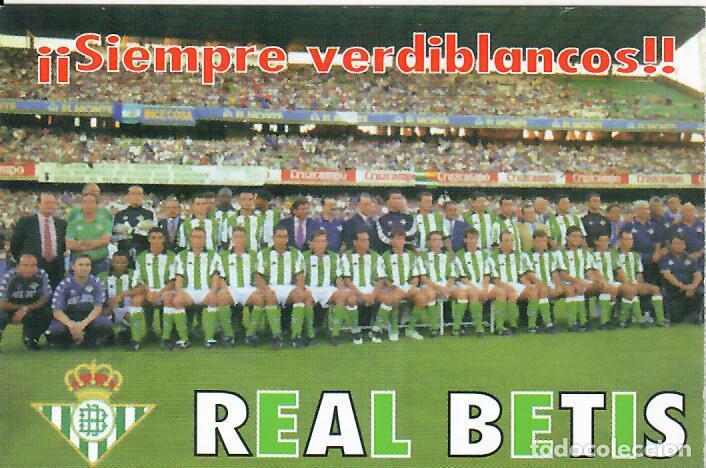Coleccionismo Calendarios: CALENDARIO DE PUBLICIDAD F&Uacute;TBOL - A&Ntilde;O 1999 - BETIS