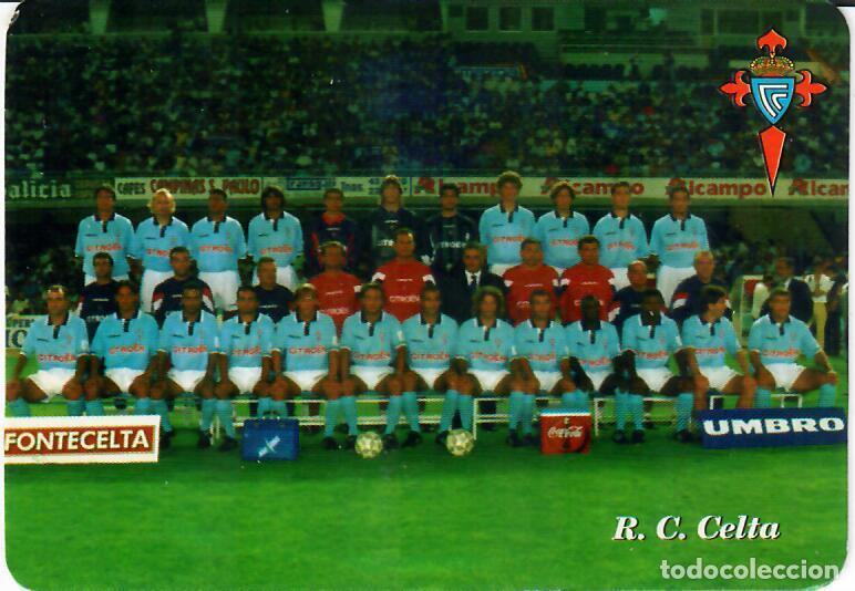 Coleccionismo Calendarios: CALENDARIO DE SERIE F&Uacute;TBOL - A&Ntilde;O 1999 - REF. 704 - CELTA
