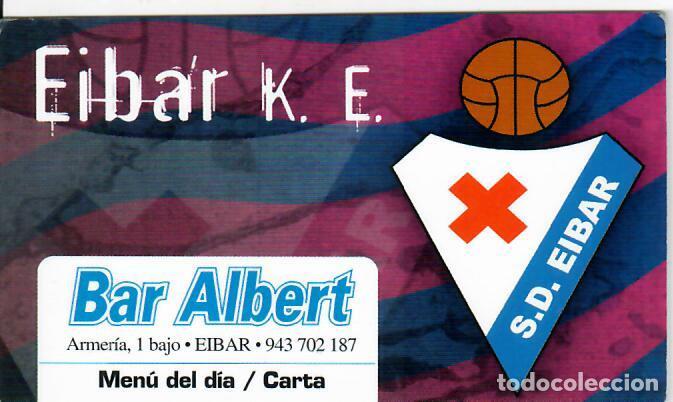 Coleccionismo Calendarios: CALENDARIO DE PUBLICIDAD F&Uacute;TBOL - A&Ntilde;O 2009 - S..D. EIBAR