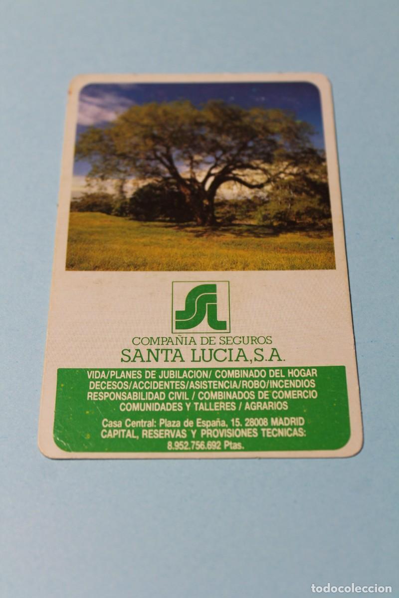 Coleccionismo Calendarios: CALENDARIO DE BOLSILLO. COMPA&Ntilde;&Iacute;A DE SEGUROS SANTA LUCIA. A&Ntilde;O 1987.