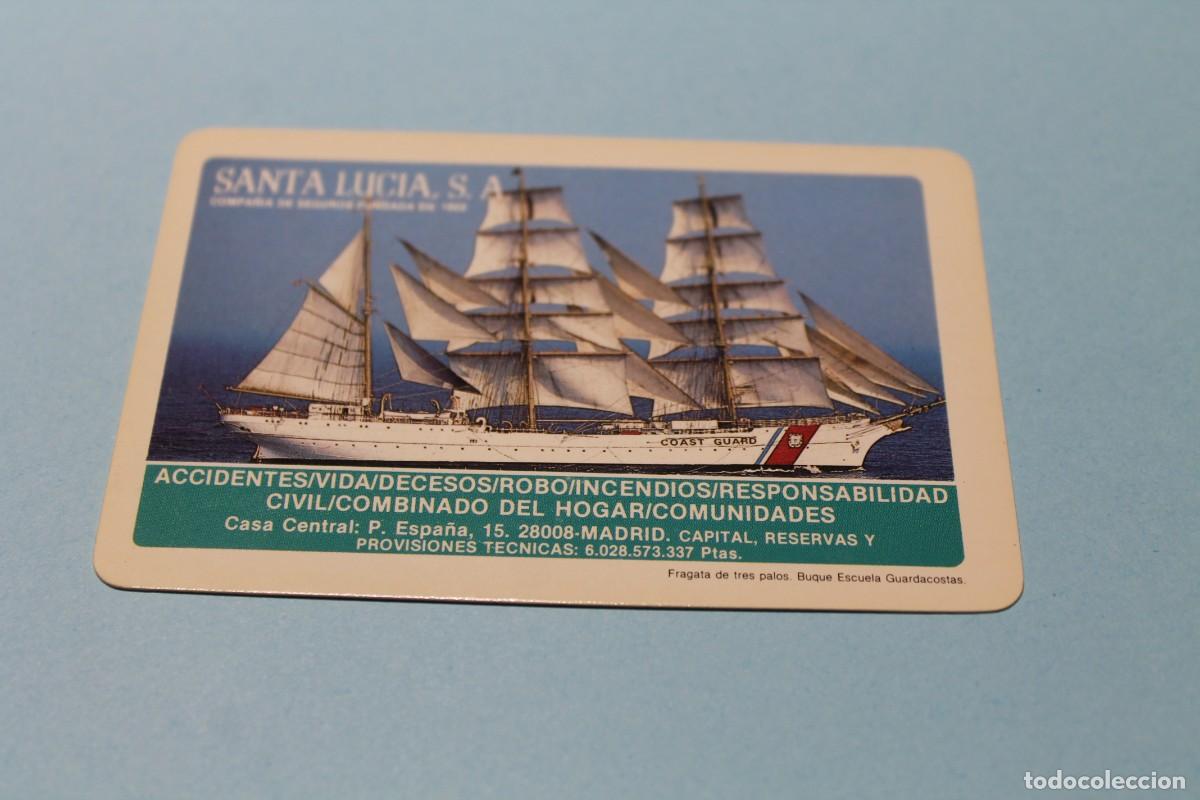 Collezionismo Calendari: CALENDARIO DE BOLSILLO. COMPA&Ntilde;&Iacute;A DE SEGUROS SANTA LUCIA. A&Ntilde;O 1985.