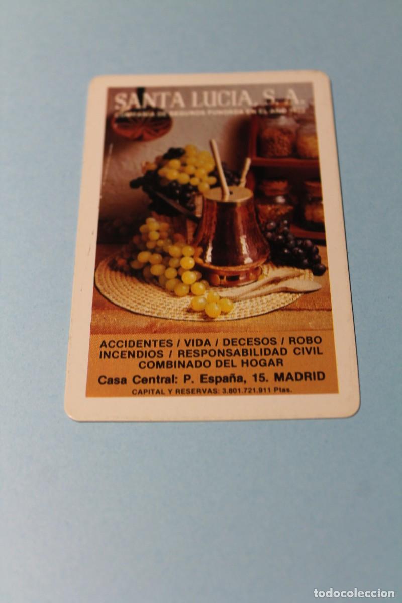 Colecionismo Calend&aacute;rios: CALENDARIO DE BOLSILLO. COMPA&Ntilde;&Iacute;A DE SEGUROS SANTA LUCIA. A&Ntilde;O 1983.