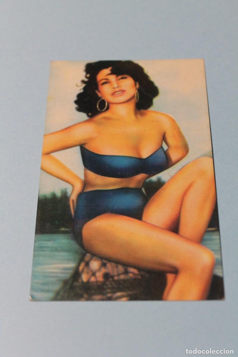 Collezionismo Calendari: CALENDARIO. A&Ntilde;O 1968. SERIE ESPA&Ntilde;OLA. SERIE 8. LUCIANA SANDRA. N&uacute;m. 507. CRUELLS - BARCELONA.