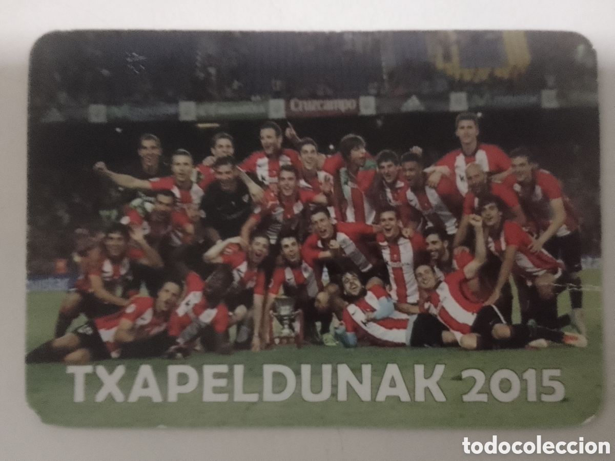 Coleccionismo Calendarios: Calendario a&ntilde;o 2016 Athletic Club Bilbao TXAPELDUNAK 2015.