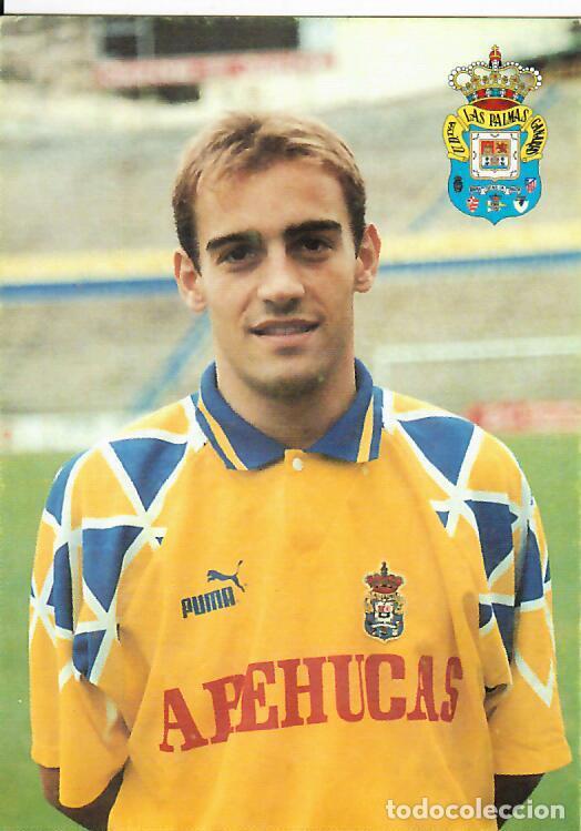 Coleccionismo Calendarios: CALENDARIO DE PUBLICIDAD F&Uacute;TBOL - A&Ntilde;O 1996 - U.D. LAS PALMAS - ELOY