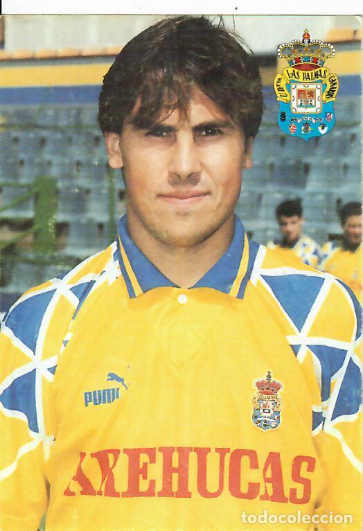 Coleccionismo Calendarios: CALENDARIO DE PUBLICIDAD F&Uacute;TBOL - A&Ntilde;O 1996 - U.D. LAS PALMAS - EDU GARC&Iacute;A