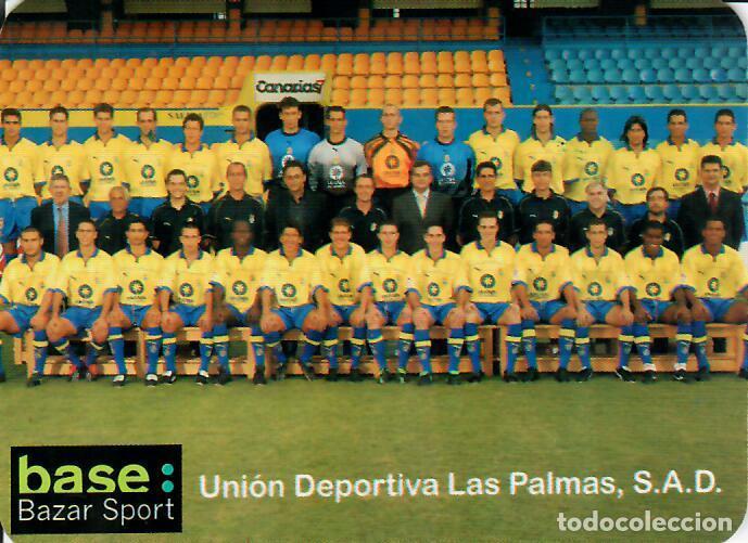 Coleccionismo Calendarios: CALENDARIO DE PUBLICIDAD F&Uacute;TBOL - A&Ntilde;O 2003 - BAZAR SPORT - U.D. LAS PALMAS
