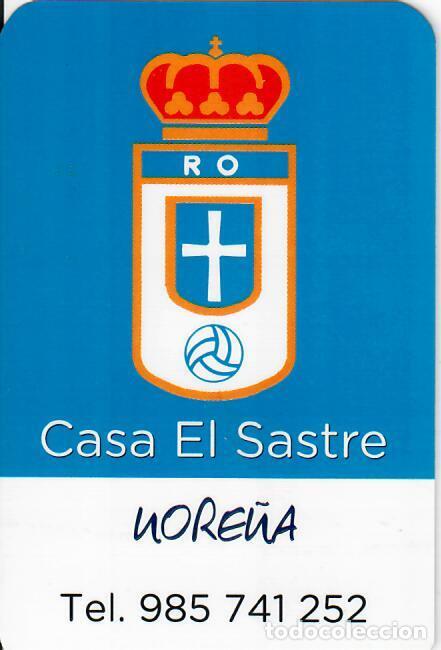 Coleccionismo Calendarios: CALENDARIO DE PUBLICIDAD F&Uacute;TBOL - A&Ntilde;O 2018 - R. OVIEDO