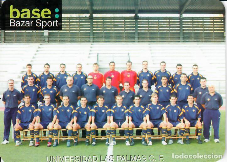 Coleccionismo Calendarios: CALENDARIO DE PUBLICIDAD F&Uacute;TBOL - A&Ntilde;O 2006 - BAZAR SPORT - UNIVERSIDAD LAS PALMAS