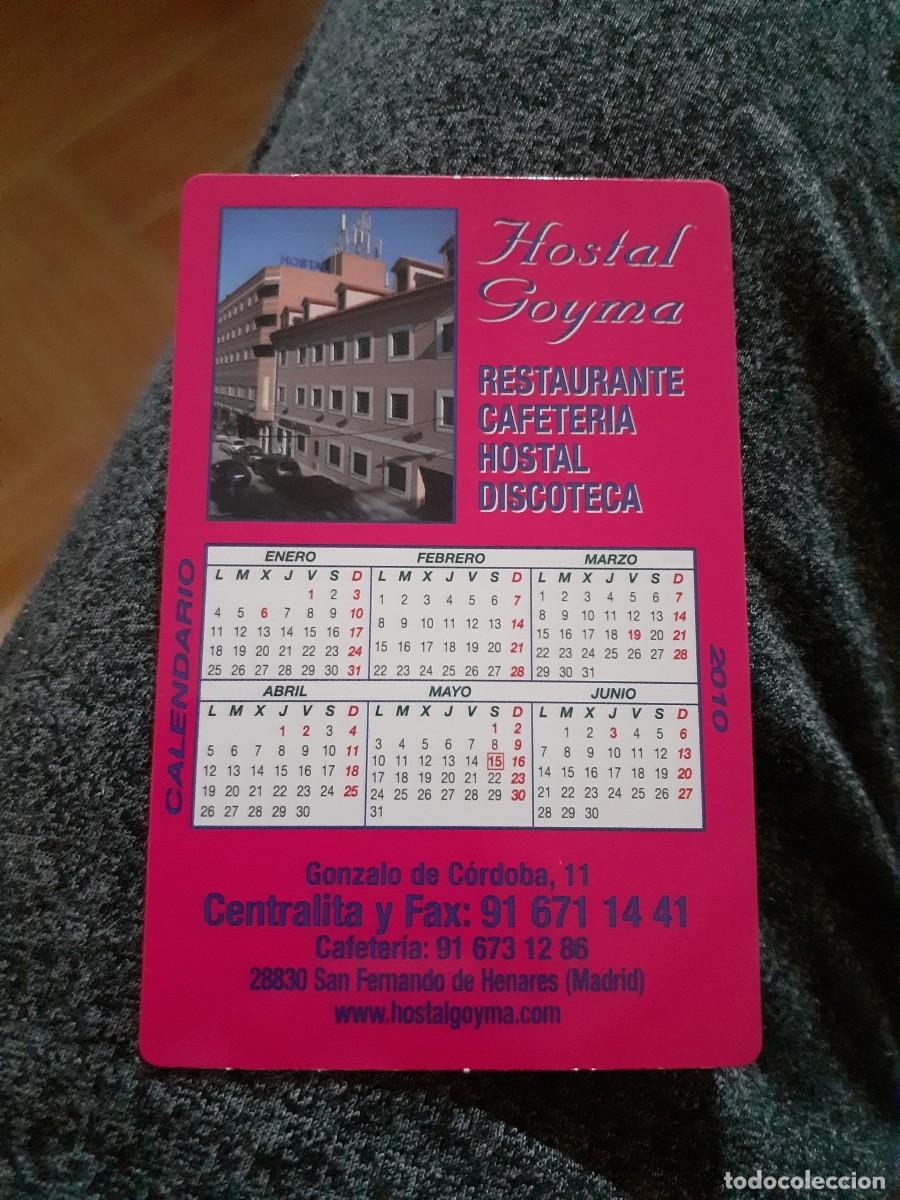 Coleccionismo Calendarios: Calendario Hostal Goyma - Madrid (2010)
